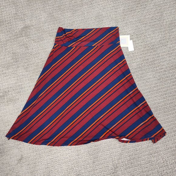 NWT! Ladies LuLaRoe Azure A-Line Jersey Knit Skirt in Size XL - Picture 1 of 4